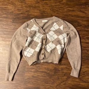 BRAND: Romwe SIZE: small, US 4 COLOR: gray with white and black stripes